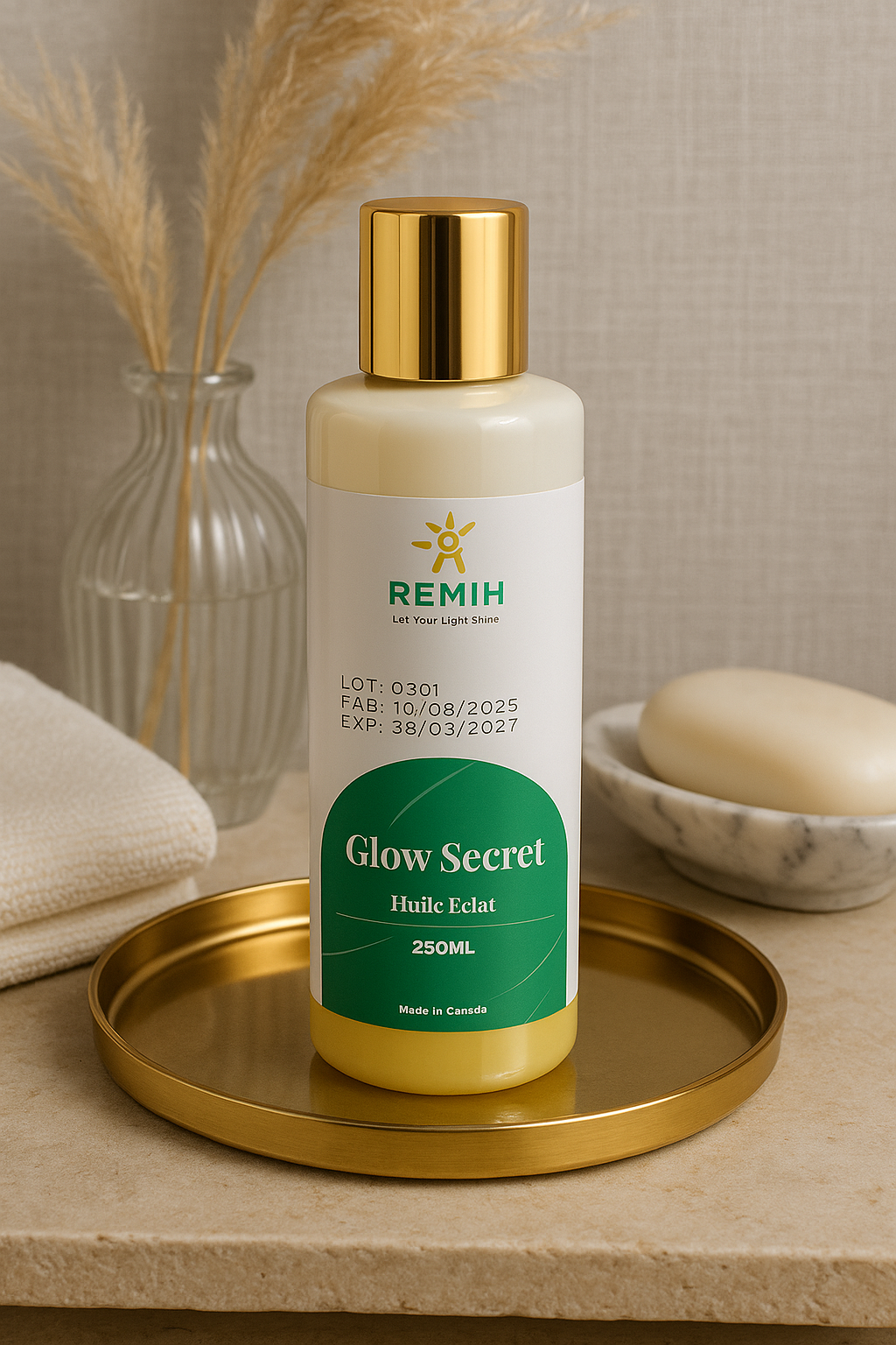 Glow Secret Body Oil | Remih Skincare Product