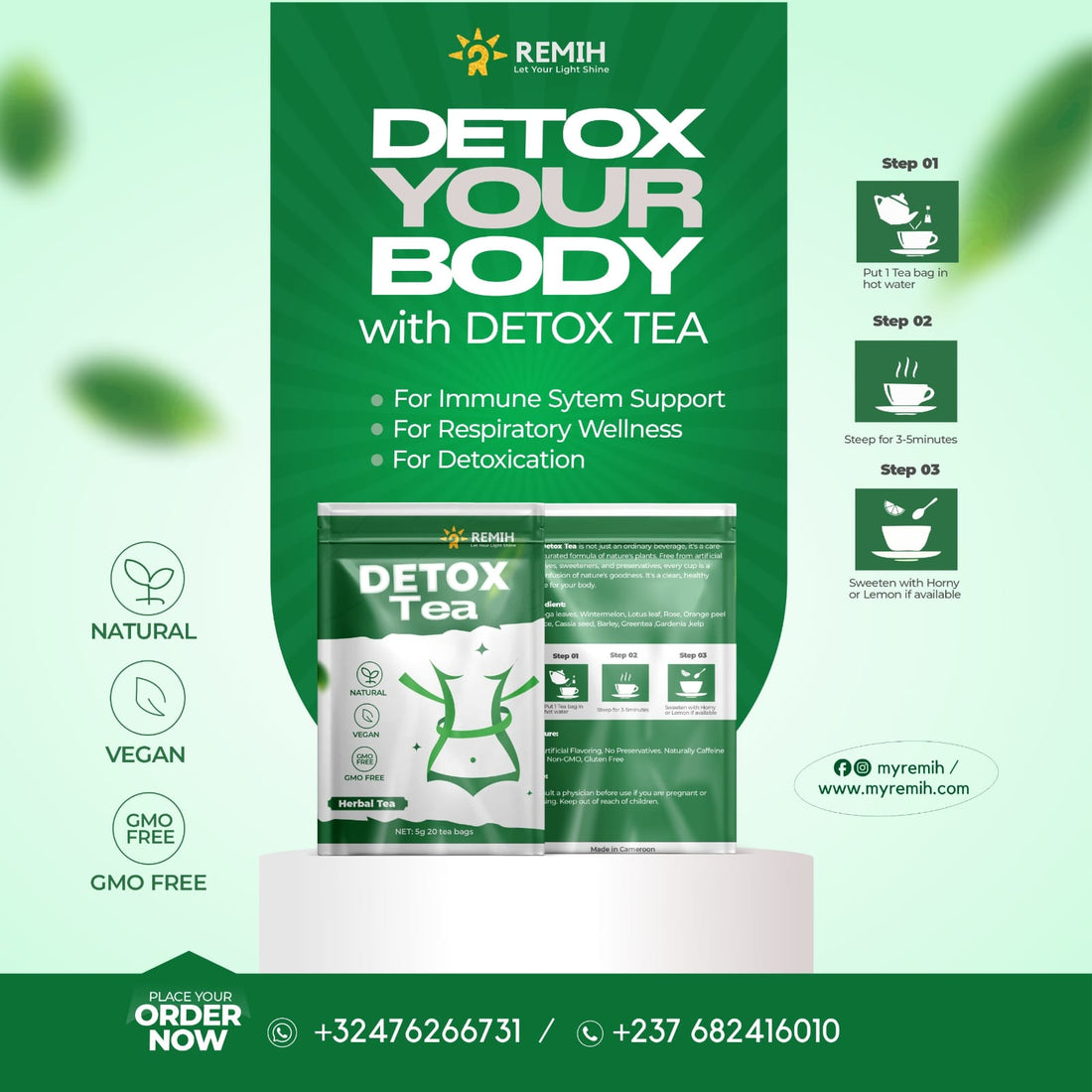 Remih Detox Slimming Tea