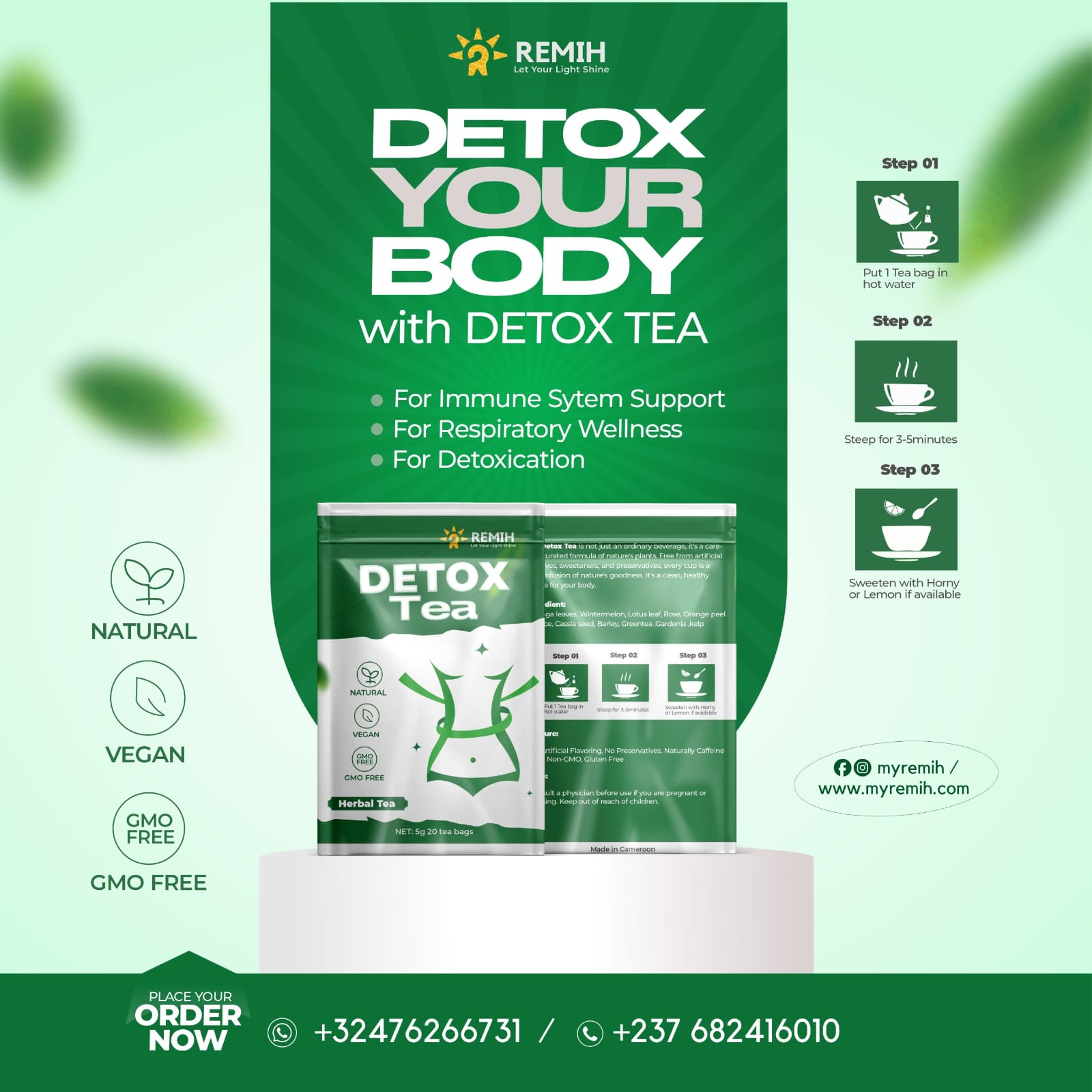 Remih Detox Slimming Tea