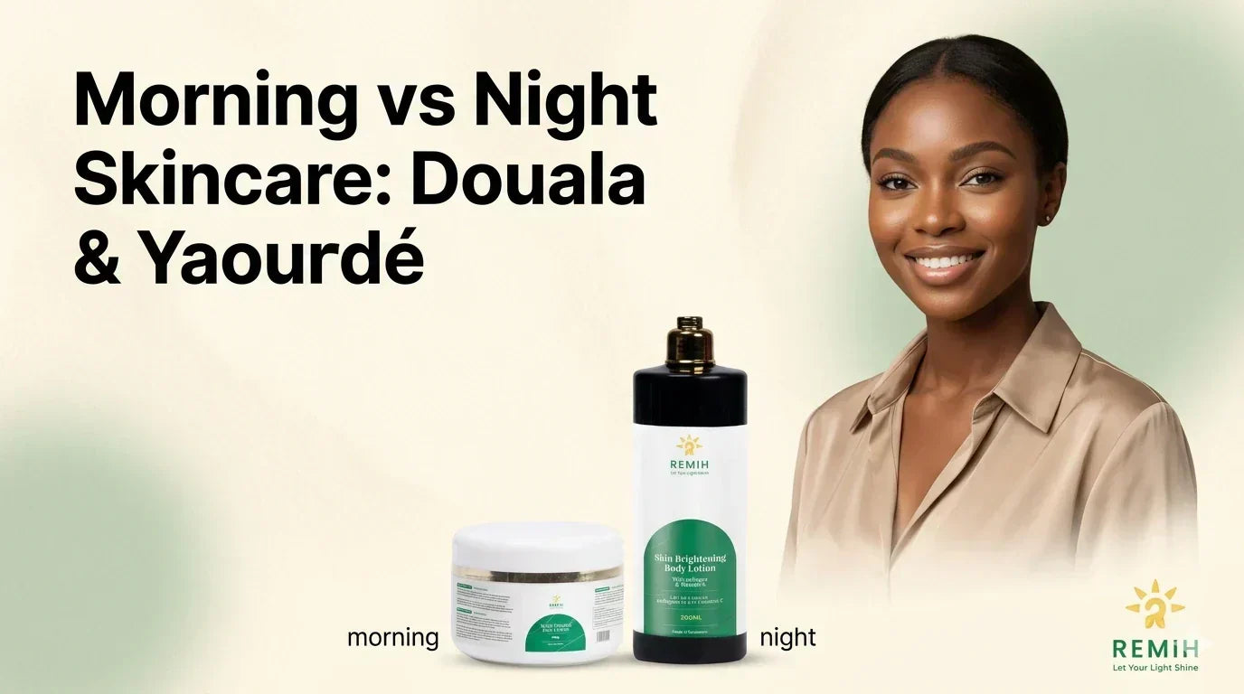 Morning vs Night Skincare Routine For Black Skin