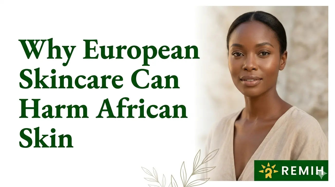 Why European Skincare Product Damage African Skin
