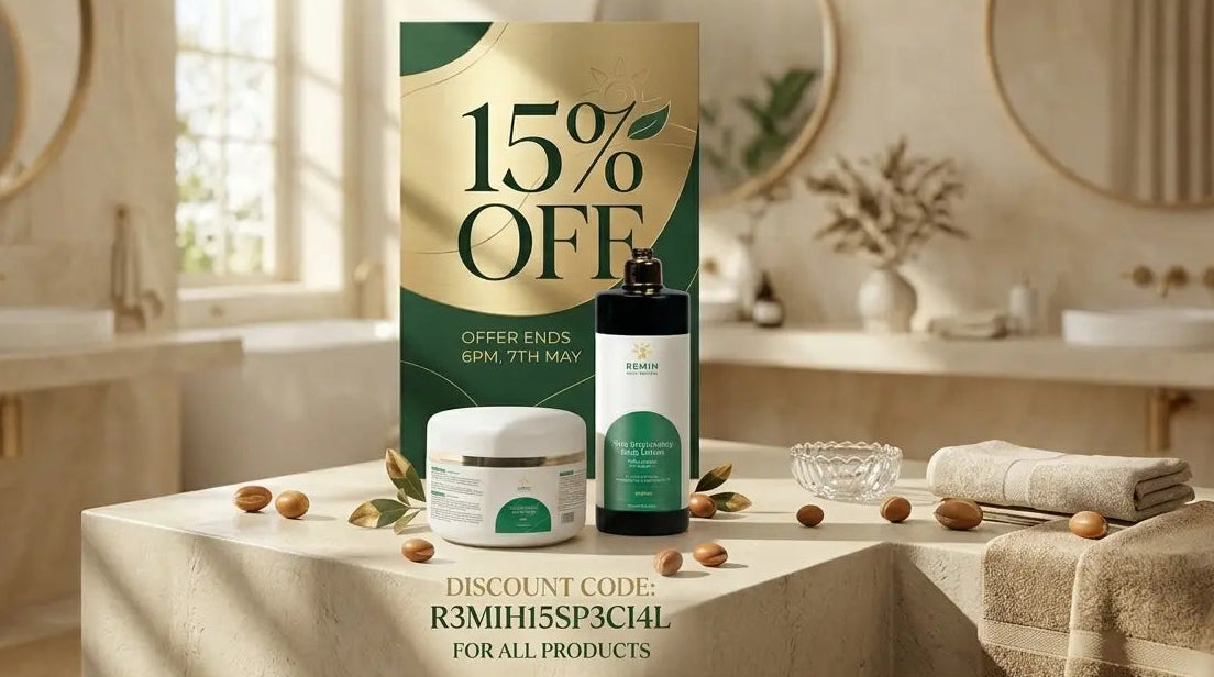 15 discount for myremih skincare until 7th may 2026