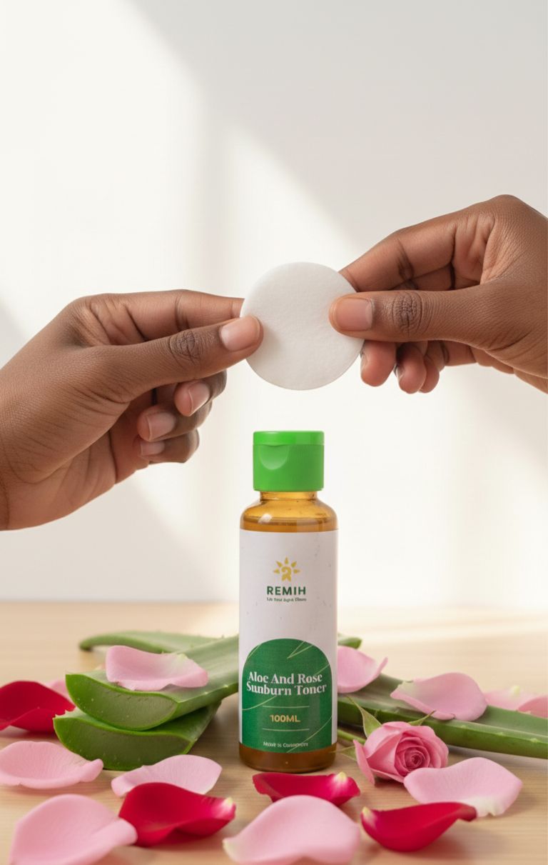 REMIH Aloe &amp; Rose Sunburn Toner | Soothing Toner for Redness &amp; Irritation