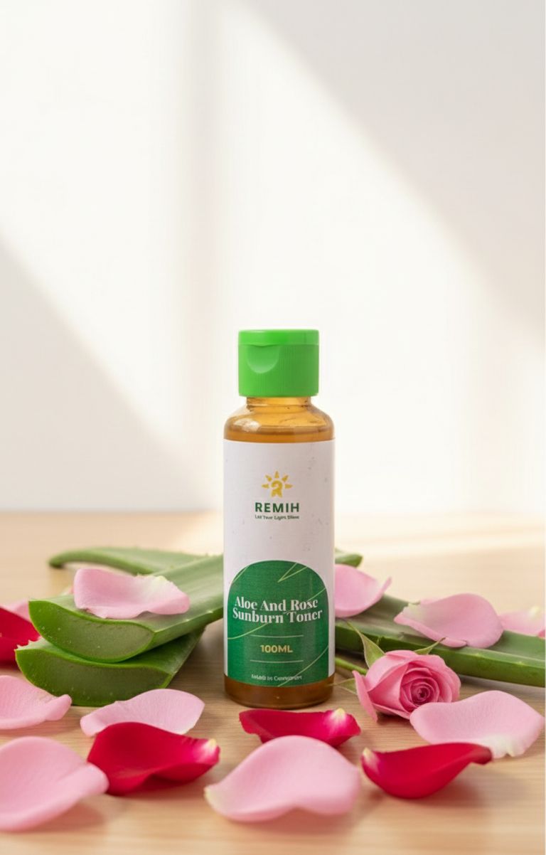 REMIH Aloe &amp; Rose Sunburn Toner | Soothing Toner for Redness &amp; Irritation