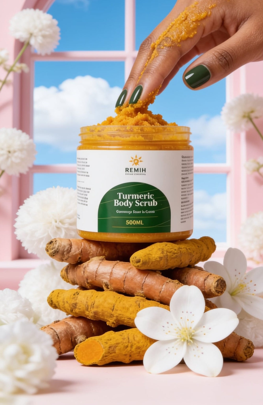 Turmeric Brightening Body Scrub