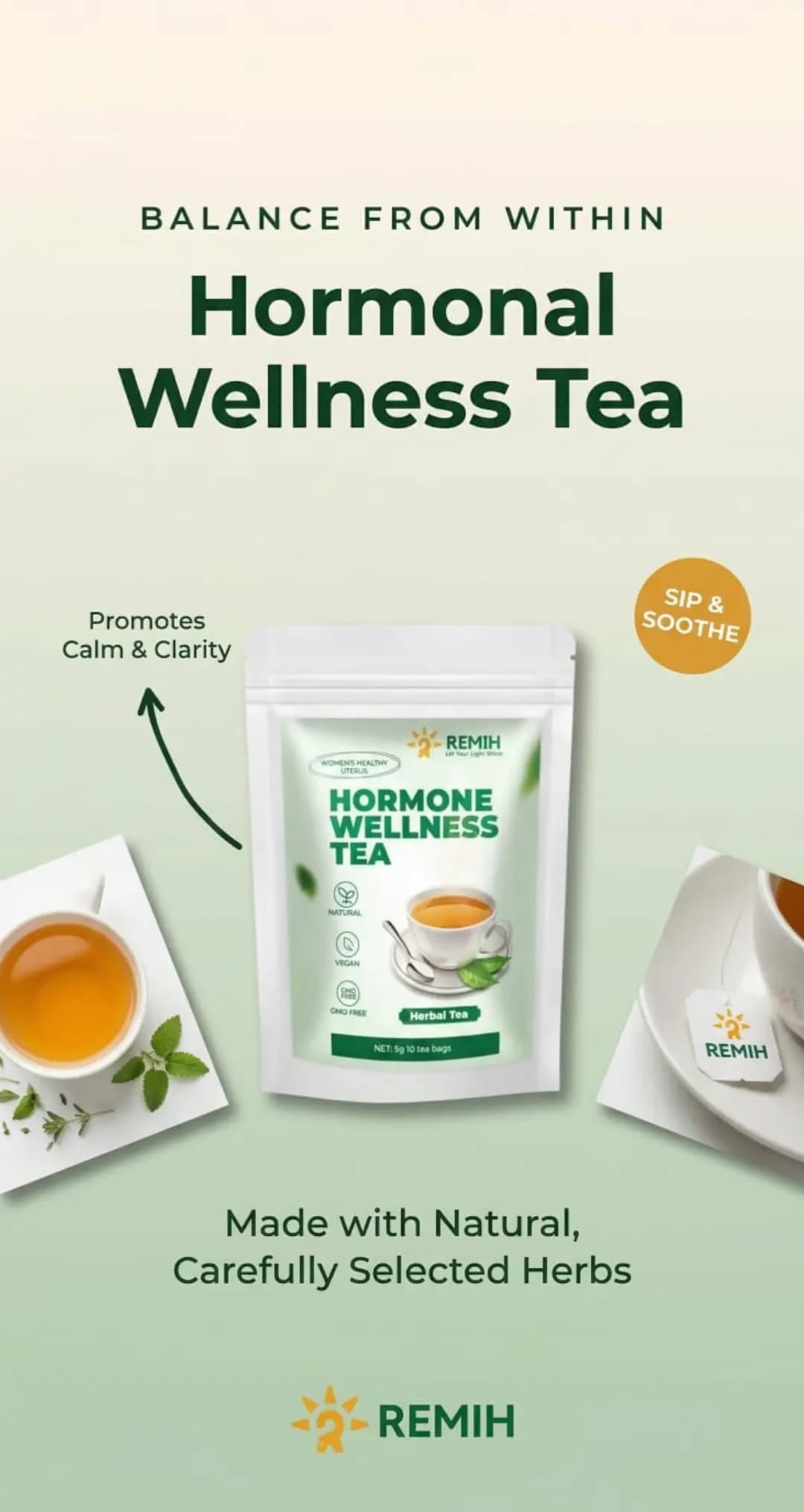 Remih Hormonal Wellness Tea